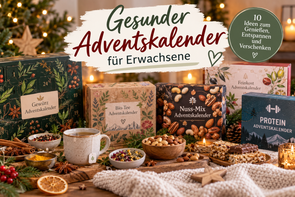 Gesunde Adventskalender für Erwachsene