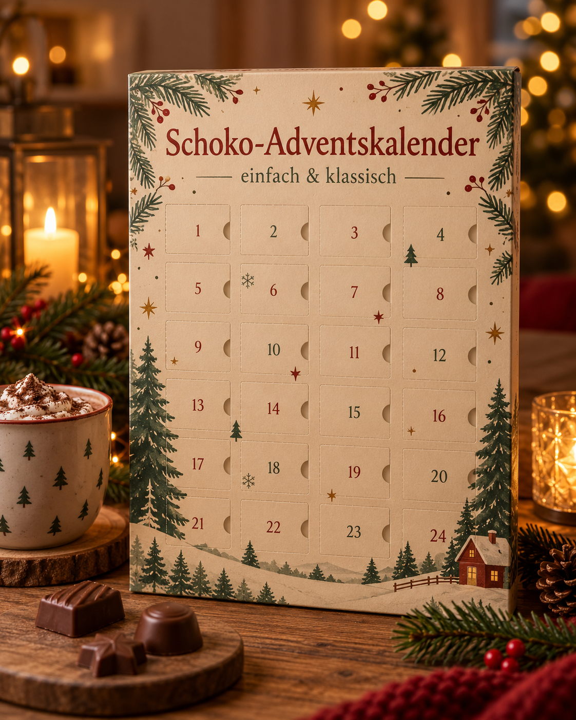 Einfacher Adventskalender